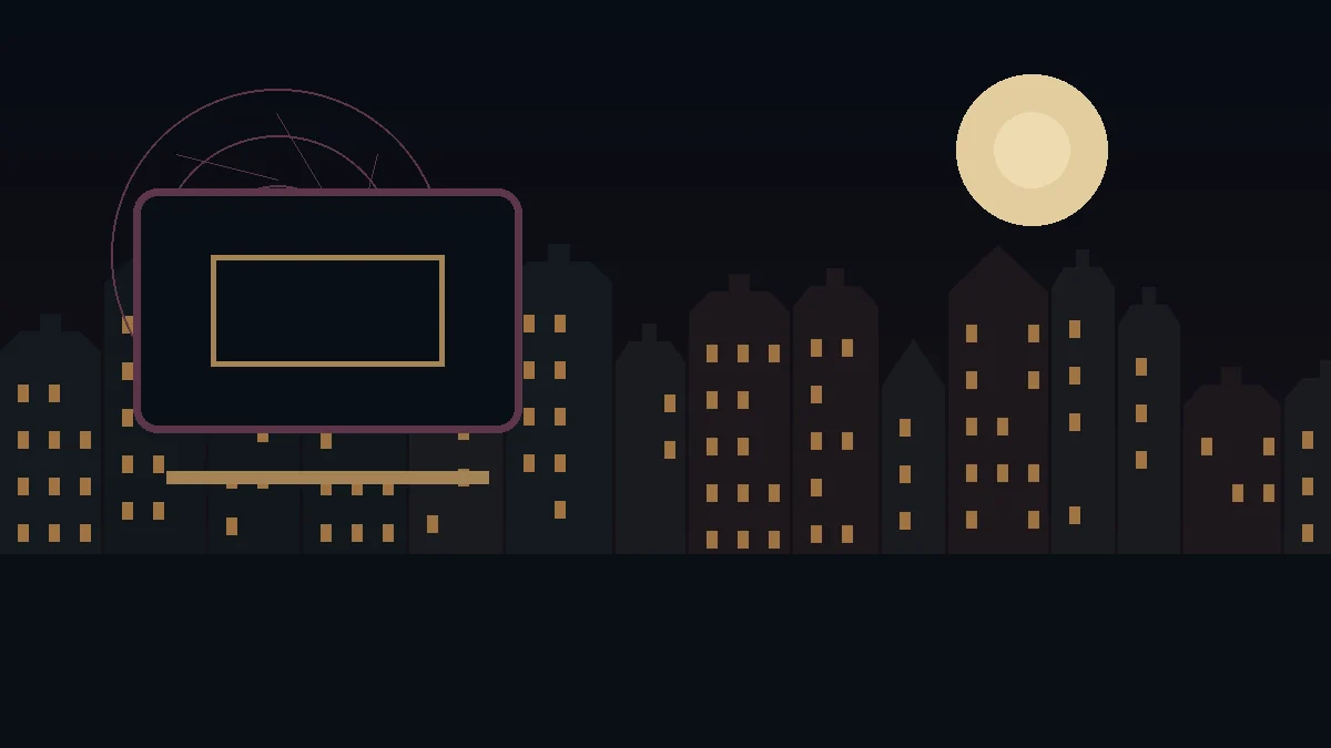 Original stylized PC hardware and Amsterdam skyline artwork